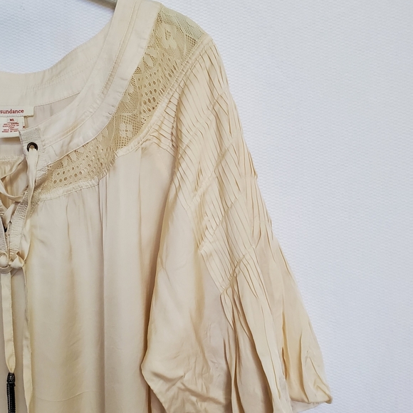 Sundance Lace Yoke Tunic Top - Picture 6 of 8